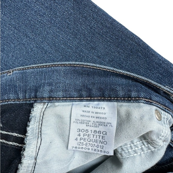 Lee Blue Straight Leg Jeans - Picture 5 of 5